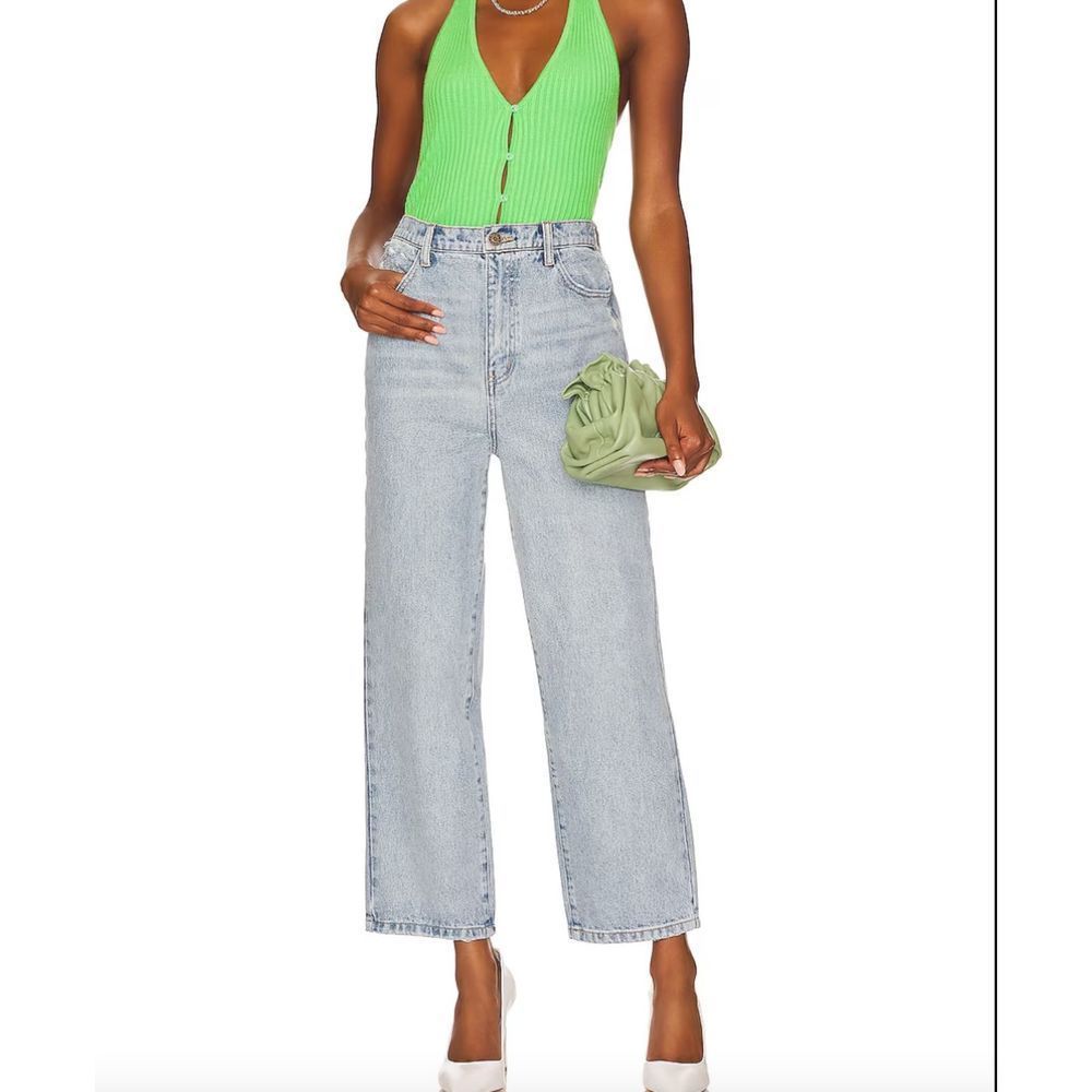 SHOW ME YOUR MUMU Sedona Straight Jean in Skyline Indigo Sz 26